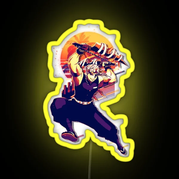 Tengen Uzui Demon Slayer RGB Neon Sign