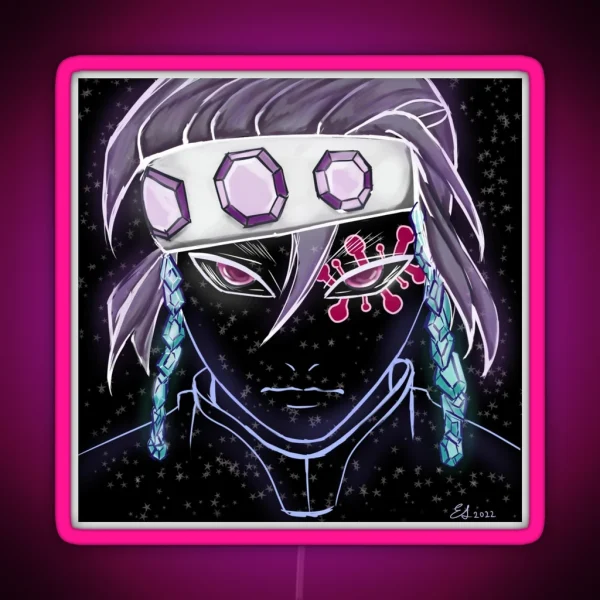 Tengen Uzui Galaxy Version RGB Neon Sign