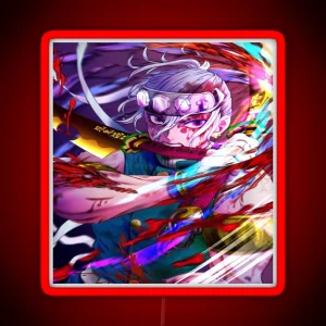 Tengen Uzui Kimetsu No Yaiba Wiki RGB Neon Sign