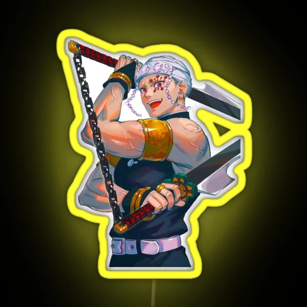 Tengen Uzui Poster RGB Neon Sign