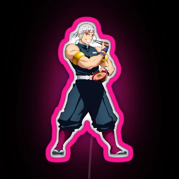 Tengen Uzui Poster RGB Neon Sign