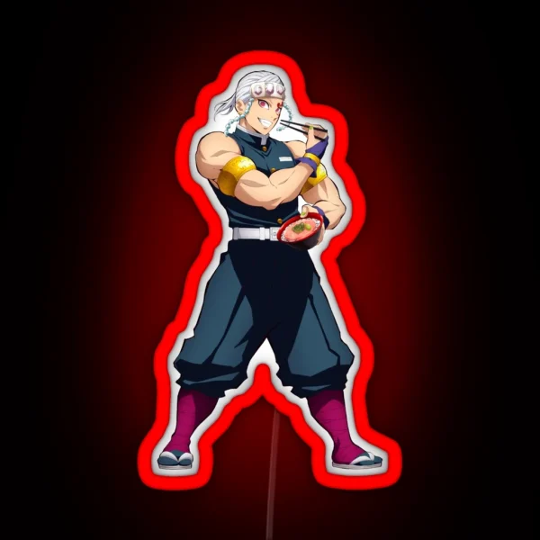 Tengen Uzui Poster RGB Neon Sign