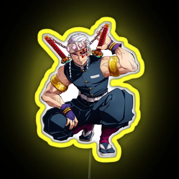 Tengen Uzui Poster RGB Neon Sign