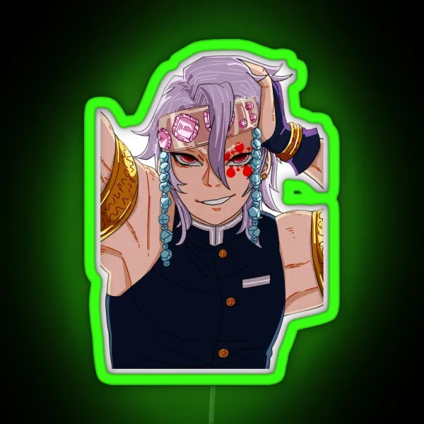 Tengen Uzui Poster RGB Neon Sign