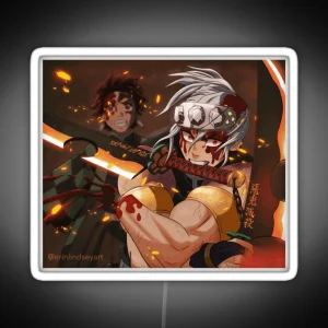 Tengen Uzui Premium Scoop RGB Neon Sign