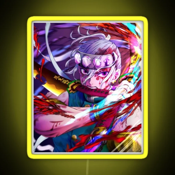 Tengen Uzui RGB Neon Sign