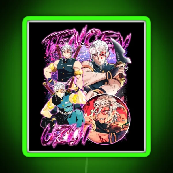 Tengen Uzui RGB Neon Sign