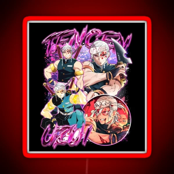 Tengen Uzui RGB Neon Sign