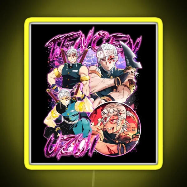 Tengen Uzui RGB Neon Sign