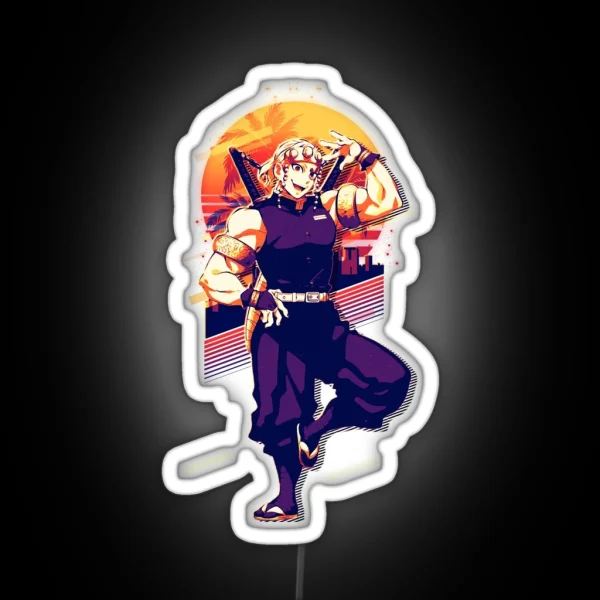 Tengen Uzui RGB Neon Sign