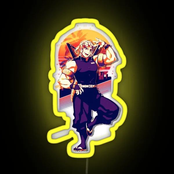 Tengen Uzui RGB Neon Sign