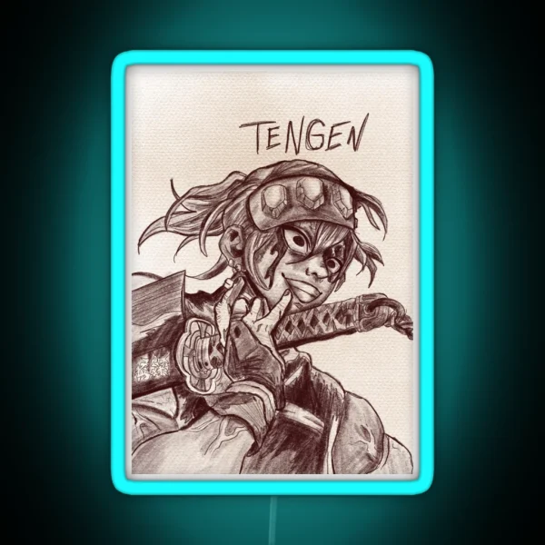 Tengen Uzui RGB Neon Sign