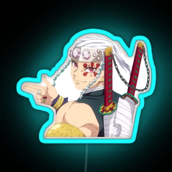 Tengen Uzui RGB Neon Sign