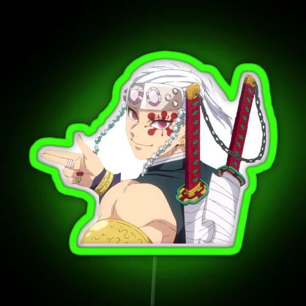 Tengen Uzui RGB Neon Sign