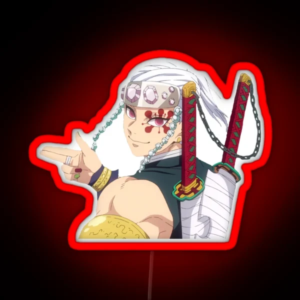 Tengen Uzui RGB Neon Sign