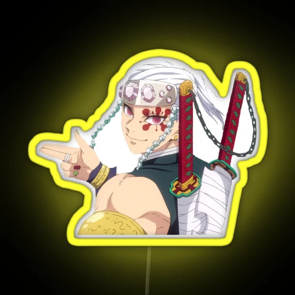 Tengen Uzui RGB Neon Sign
