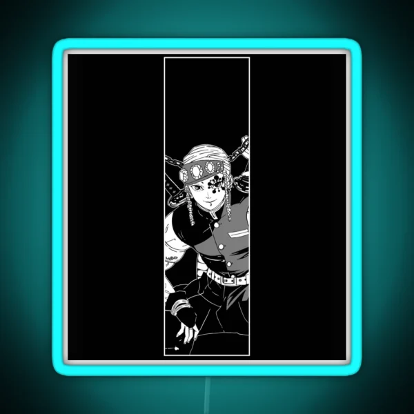 Tengen Uzui RGB Neon Sign