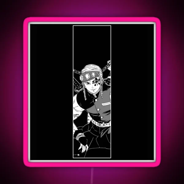 Tengen Uzui RGB Neon Sign