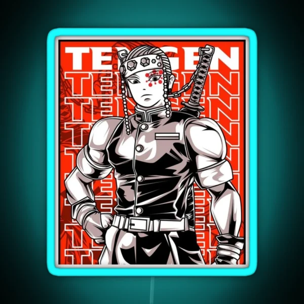 Tengen Uzui RGB Neon Sign