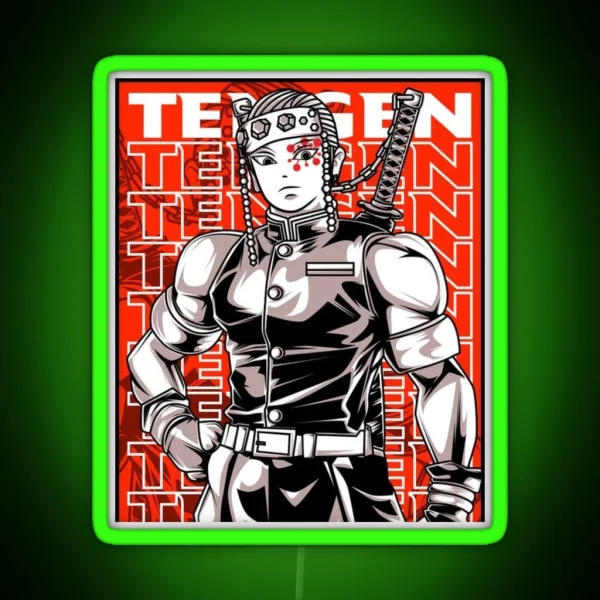 Tengen Uzui RGB Neon Sign