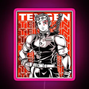 Tengen Uzui RGB Neon Sign