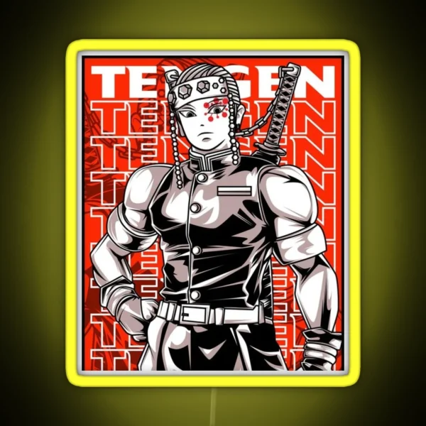 Tengen Uzui RGB Neon Sign