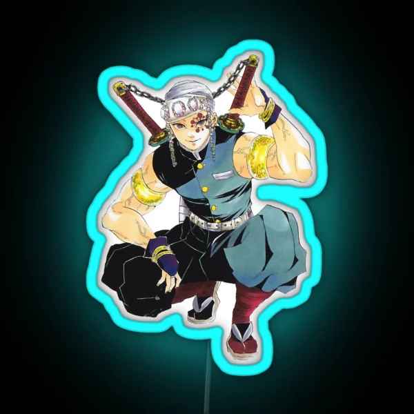 Tengen Uzui RGB Neon Sign