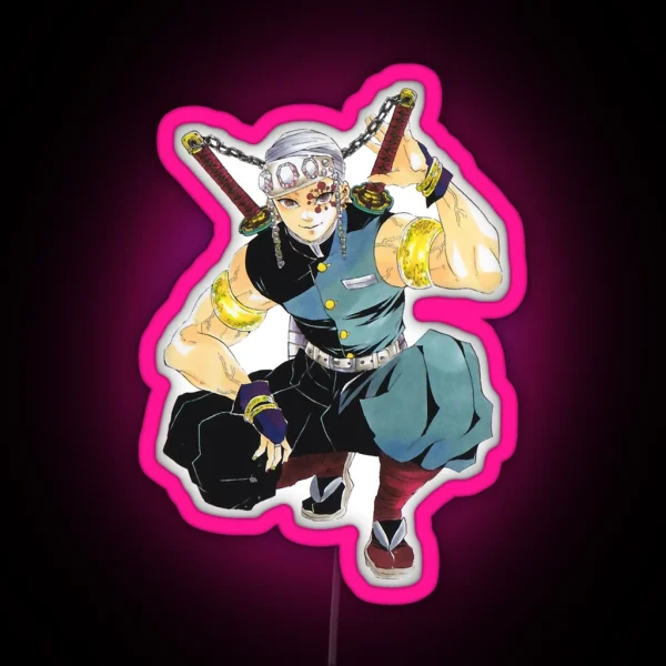 Tengen Uzui RGB Neon Sign