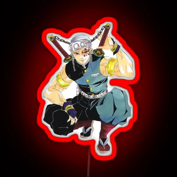 Tengen Uzui RGB Neon Sign