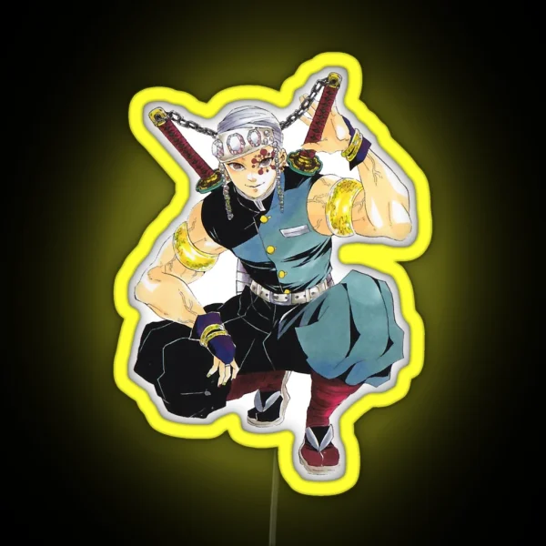 Tengen Uzui RGB Neon Sign