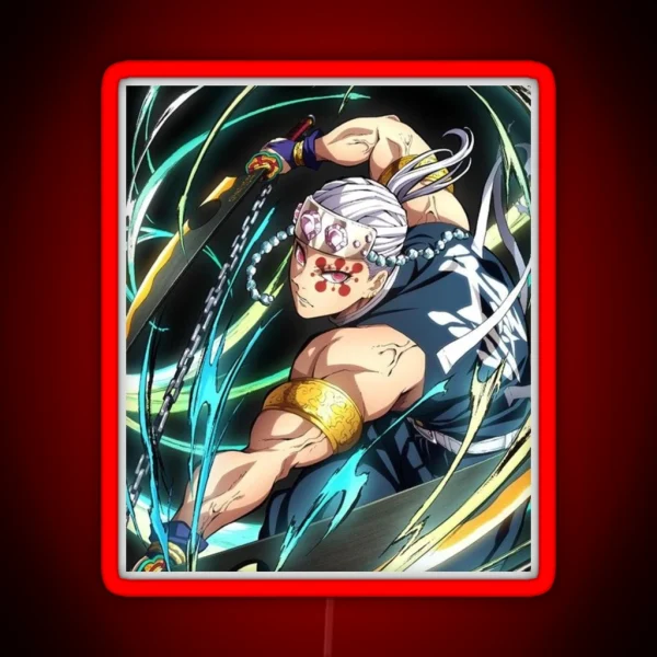 Tengen Uzui RGB Neon Sign