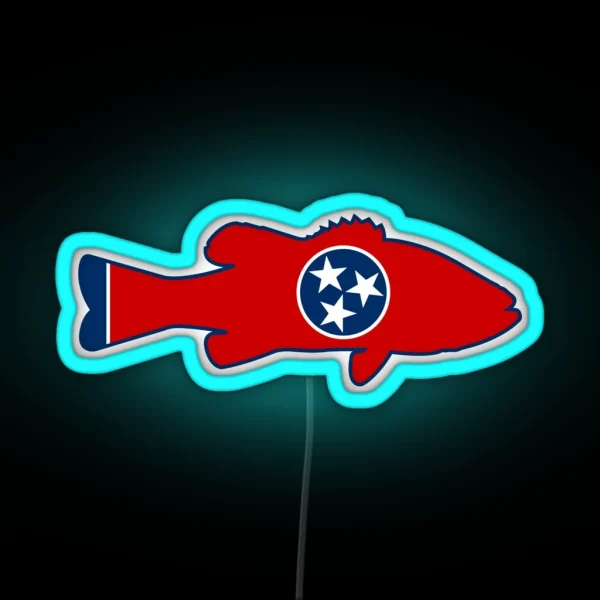 Tennessee Bass RGB Neon Sign