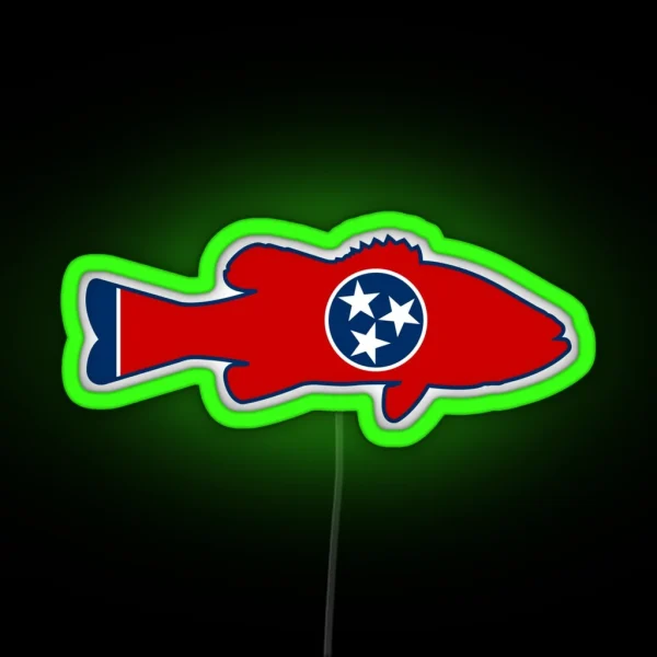 Tennessee Bass RGB Neon Sign