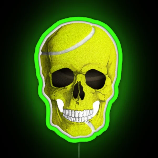 Tennis Head RGB Neon Sign