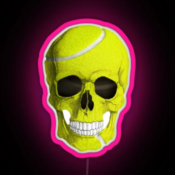 Tennis Head RGB Neon Sign