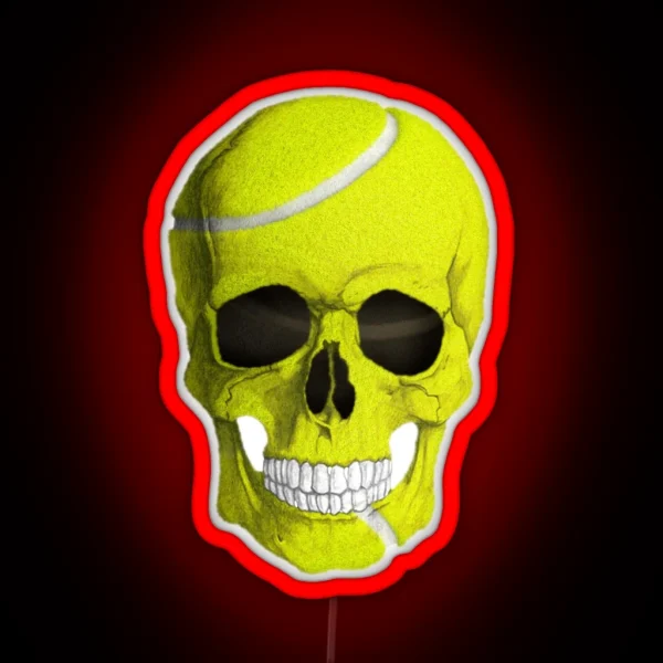 Tennis Head RGB Neon Sign