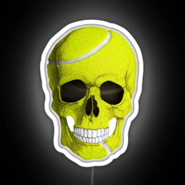 Tennis Head RGB Neon Sign