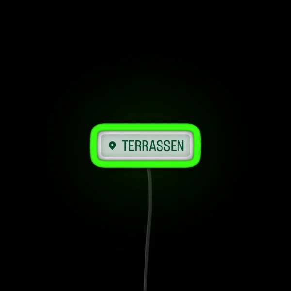 Terrasen Location RGB Neon Sign