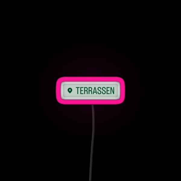 Terrasen Location RGB Neon Sign