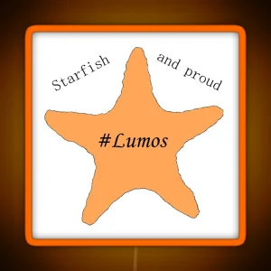 Tessa Netting Starfish And Proud Lumos RGB Neon Sign