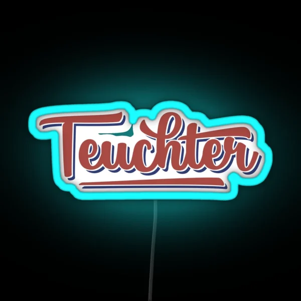 Teuchter Doric Dialect Scottish RGB Neon Sign
