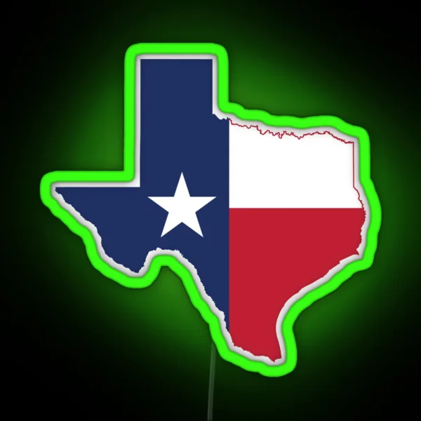 Texas RGB Neon Sign