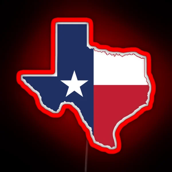 Texas RGB Neon Sign