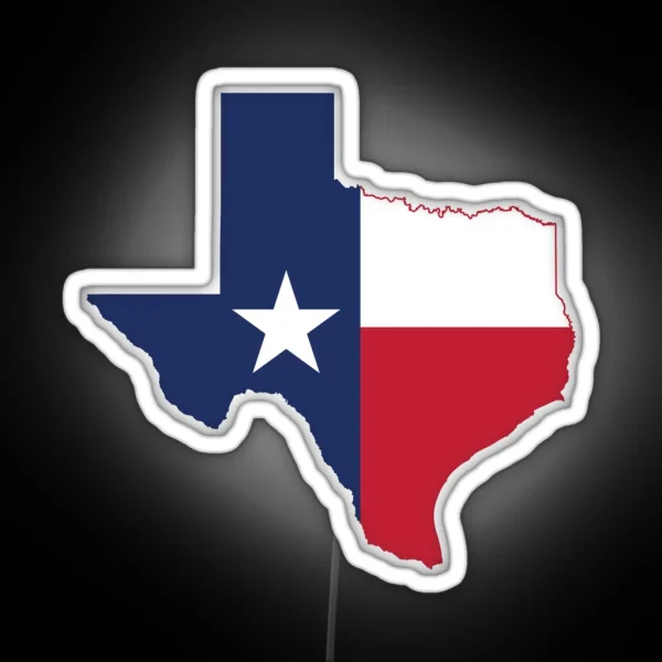 Texas RGB Neon Sign