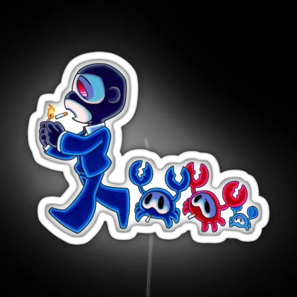 TF2 Family Walk RGB Neon Sign
