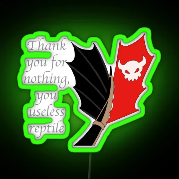 Thank You For Nothing RGB Neon Sign