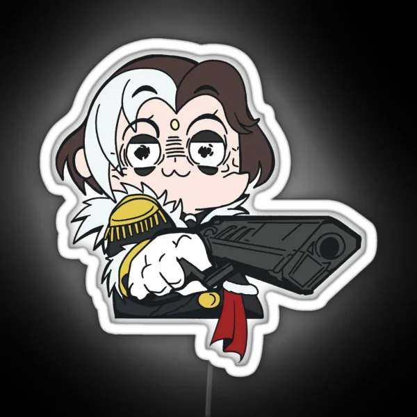 THAT ASCIAN HAS A GUN RGB Neon Sign