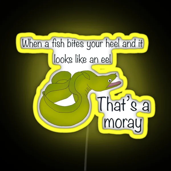 That S A Moray RGB Neon Sign