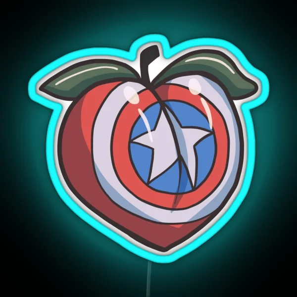 That S America S Peach RGB Neon Sign
