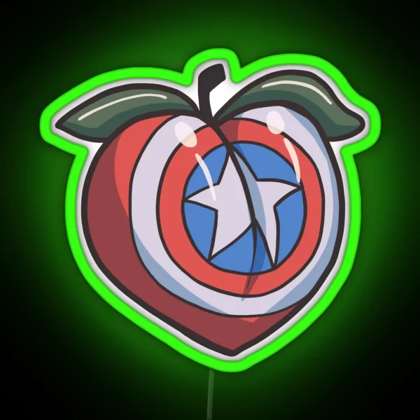 That S America S Peach RGB Neon Sign